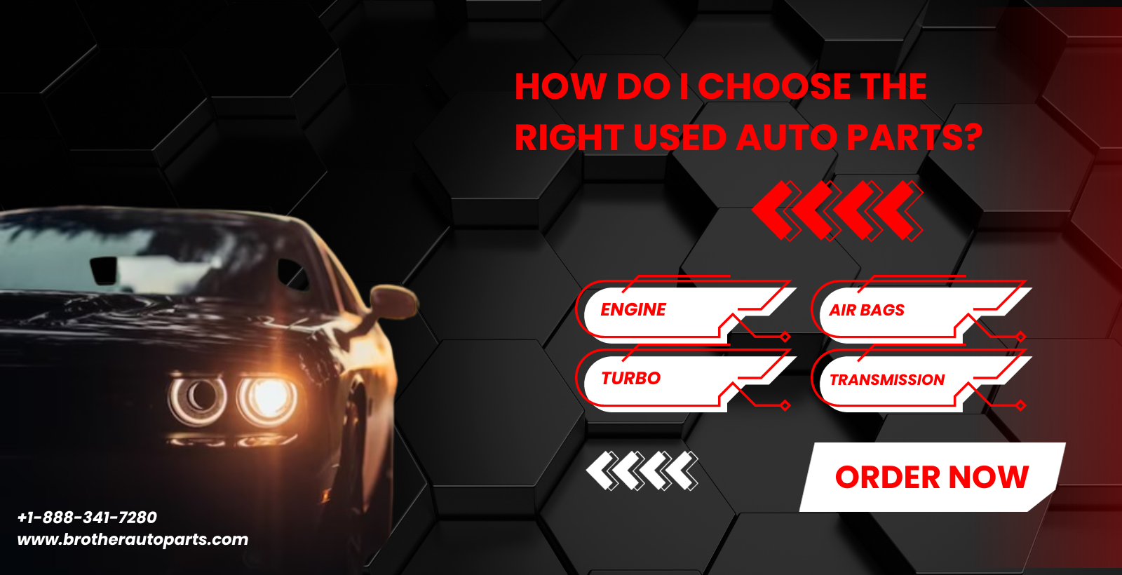 The Best Ways to Choose the Right Type of Used Auto Parts in US